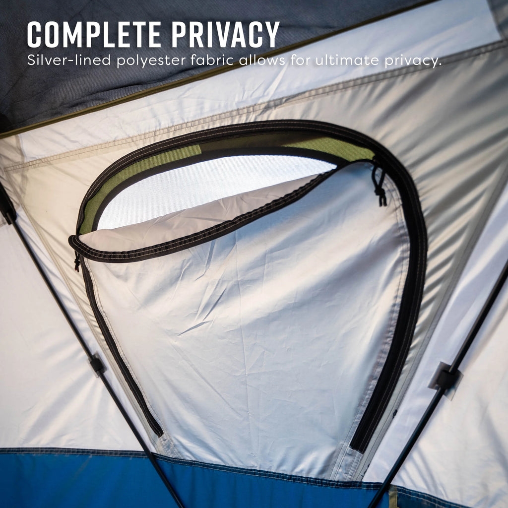 Territory Tents Jet Set Privacy Shower Tent, Jet Set Framework, No Assembly, Camp Shower, Camp Restroom, Privacy Tent Shower, 78�� x 62�� x 62��, PT100DB