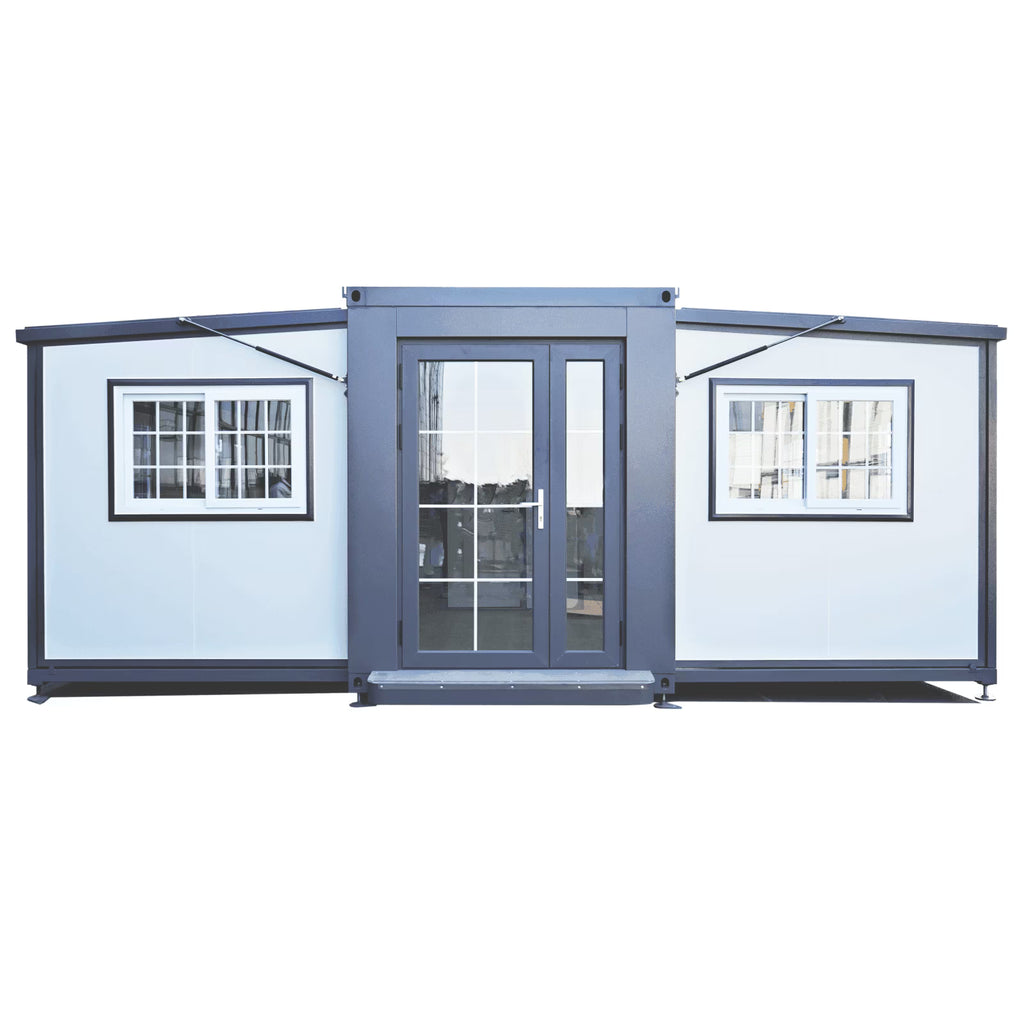 Portable Mobile Expandable Prefab House 15 x 20ft,Exquisitely Designed Modern Villa Prefab House for Live,Work