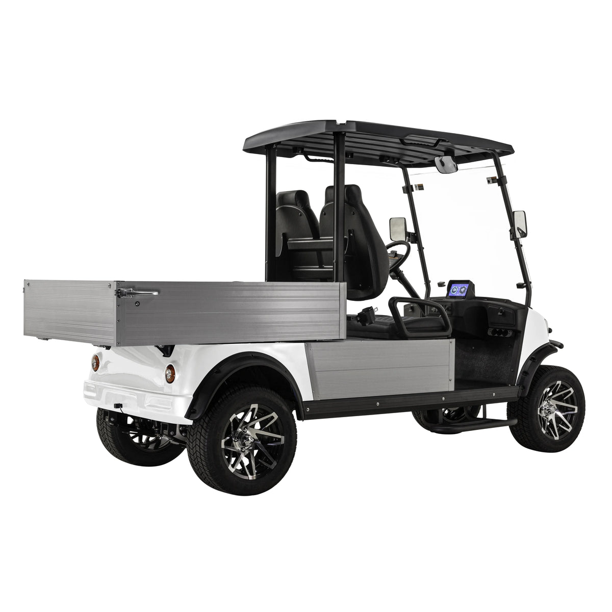 Massimo MVR Cargo Max Electric Utility Golf Cart 48V 5kW Motor - Blue