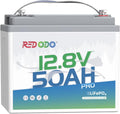 Redodo 12V 50Ah Lithium Battery, Portable 50Ah LiFePO4 Battery with 50A BMS, 640Wh, Up to 15000 Cycles, Ideal for Trolling Motor, RV, Home Energy Backup, Off Grid etc.