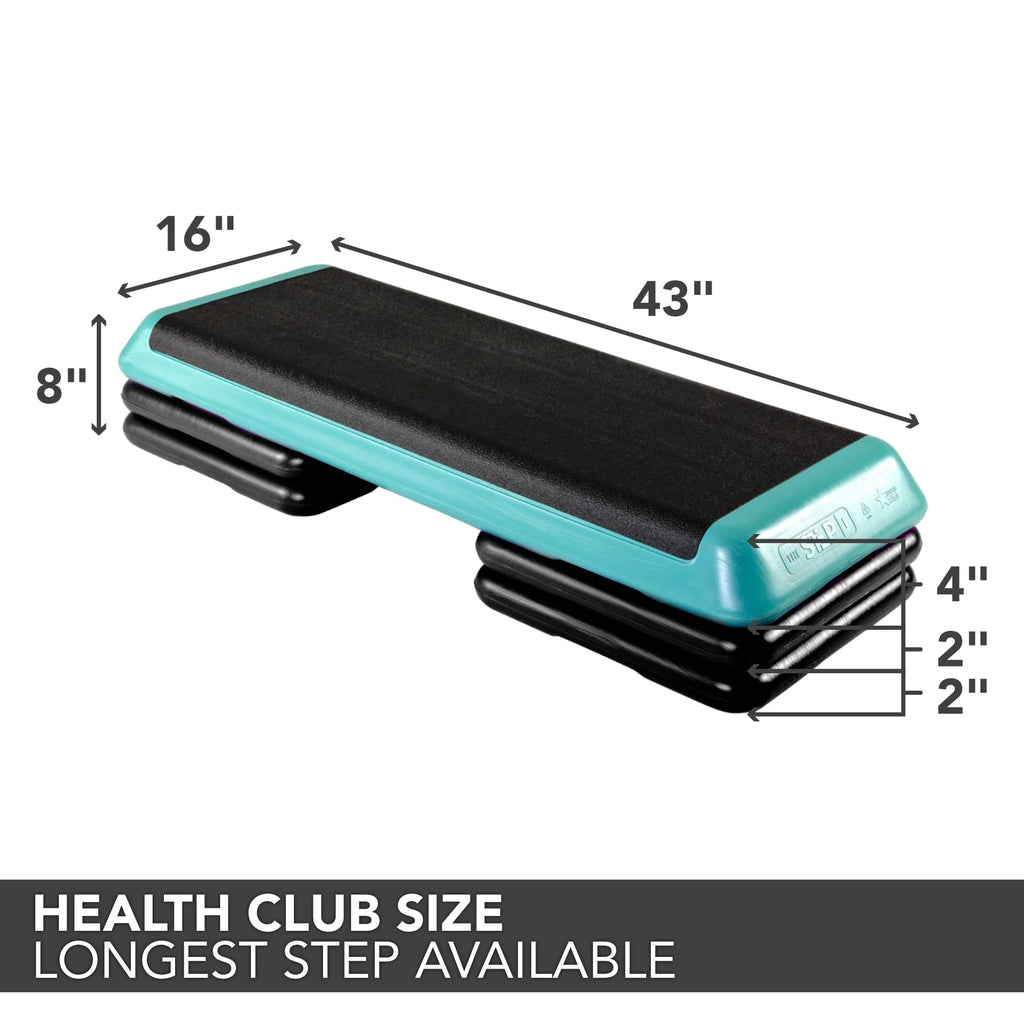The Step Original Aerobic Platform, Health Club Size, Four Original Risers, and Streaming Videos