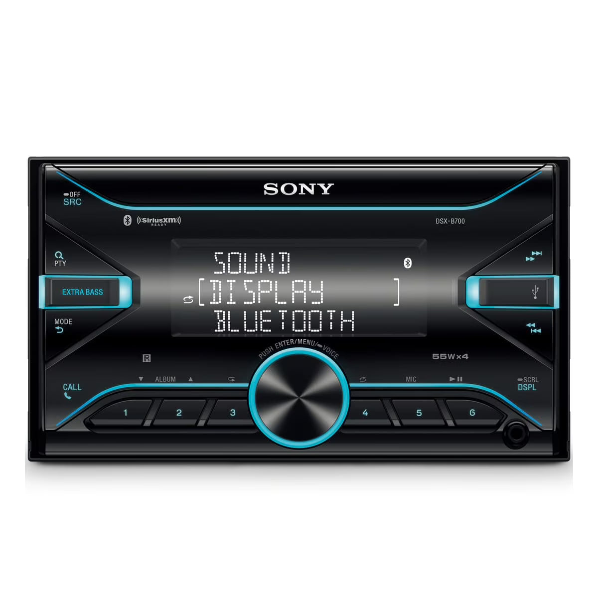 Sony Mobile DSX-B700 Double-DIN Digital Media Receiver w/ Bluetooth