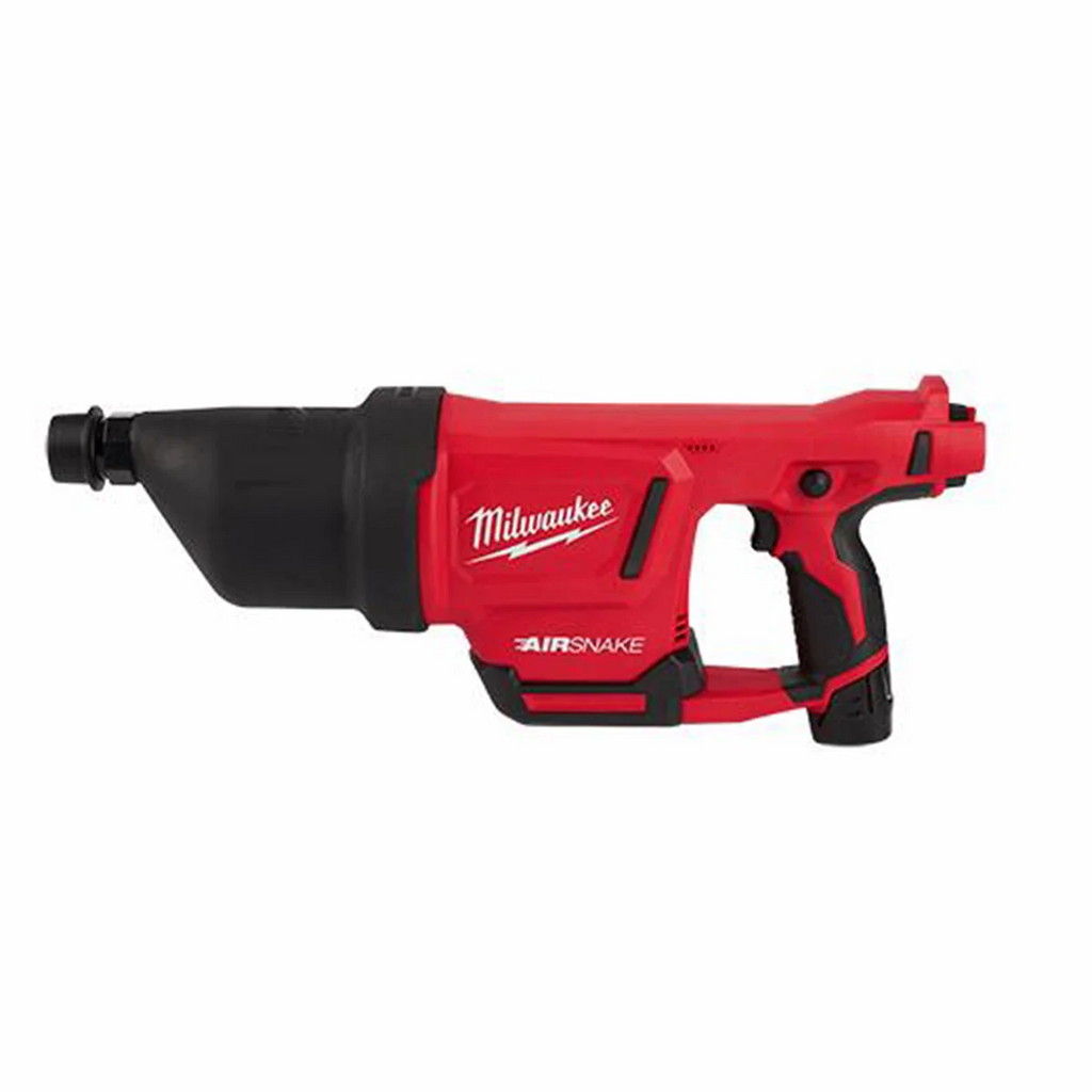 Milwaukee Tool M12 AIRSNAKE Drain Cleaning Air Gun Kit