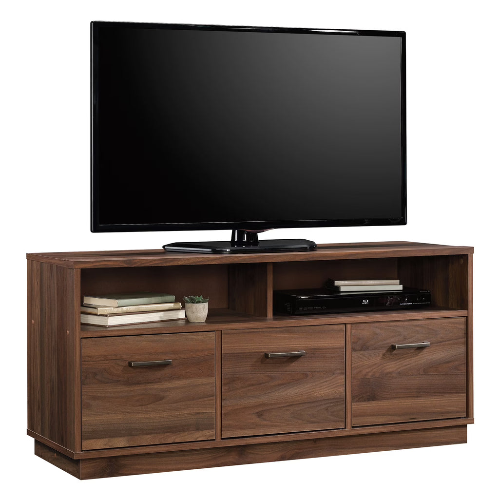 Mainstays 3-Door TV Stand Console for TVs up to 50", Blackwood Finish