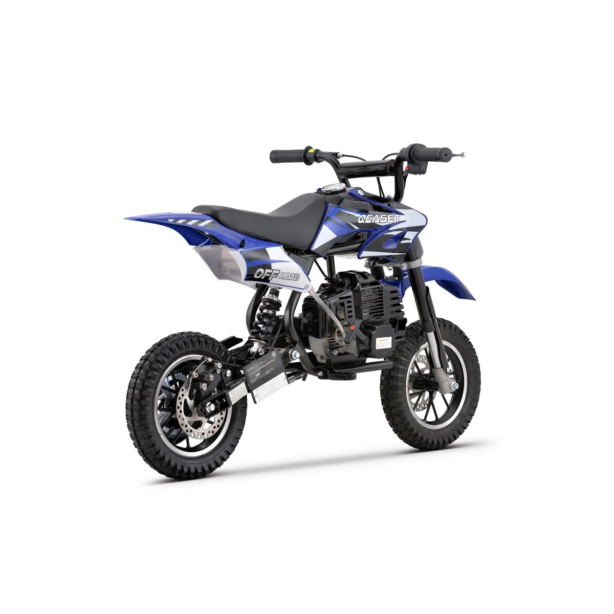 QEASET 49CC Dirt Bike, Gas Powered Mini Bike, Red