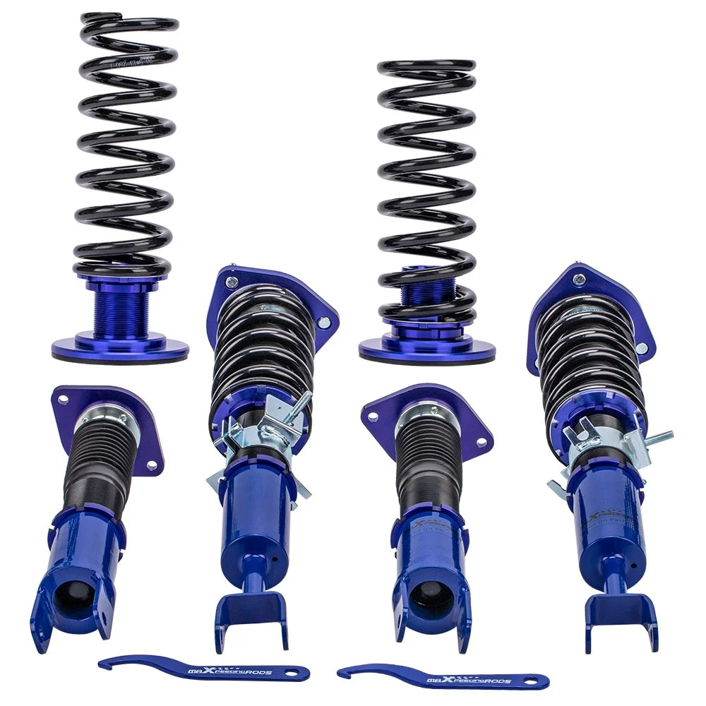Maxpeedingrods Coilovers Shock Kits for Nissan 350Z 03-2008 for Infiniti G35 03 - 2006 Height Adj. Coil Spring Absorbers