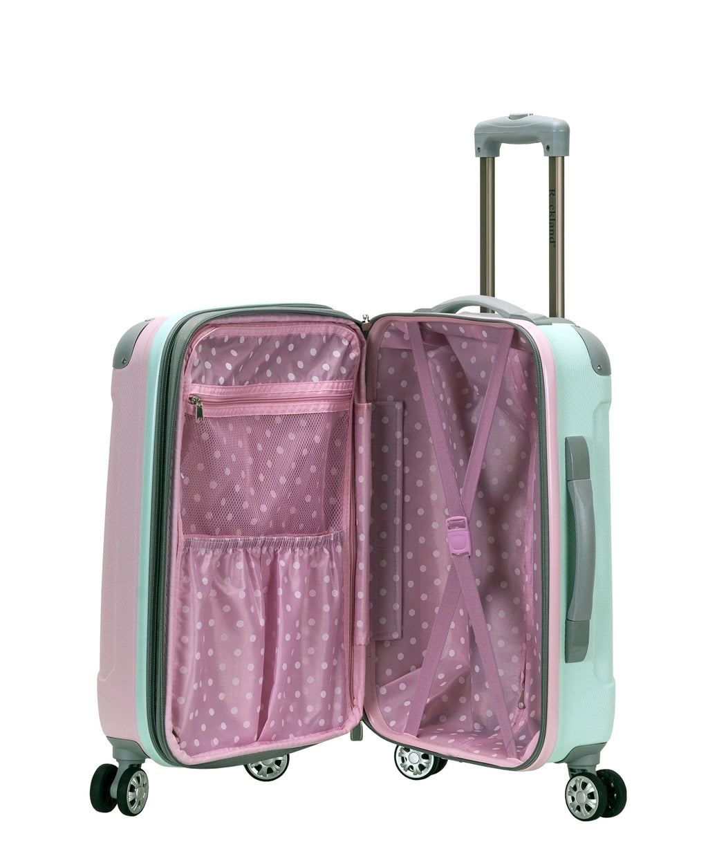 Rockland Luggage Sonic 3 Piece Hardside Spinner Luggage Set, F190