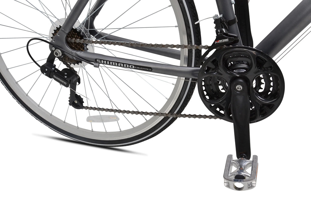 700C Kent Ridgeway Sport Adult Bicycle, Grey