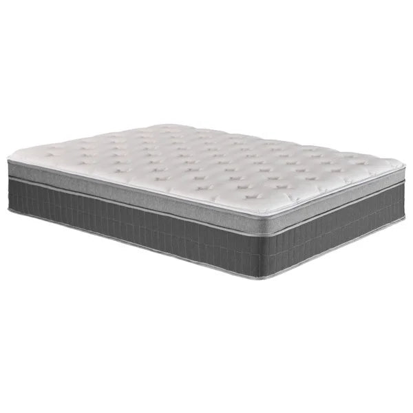 Full Size Mattress in a Box 14 Inch Memory Foam Hybrid Mattress with Pocketed Springs Medium Firm Support Motion Isolation Edge Support Night Trial