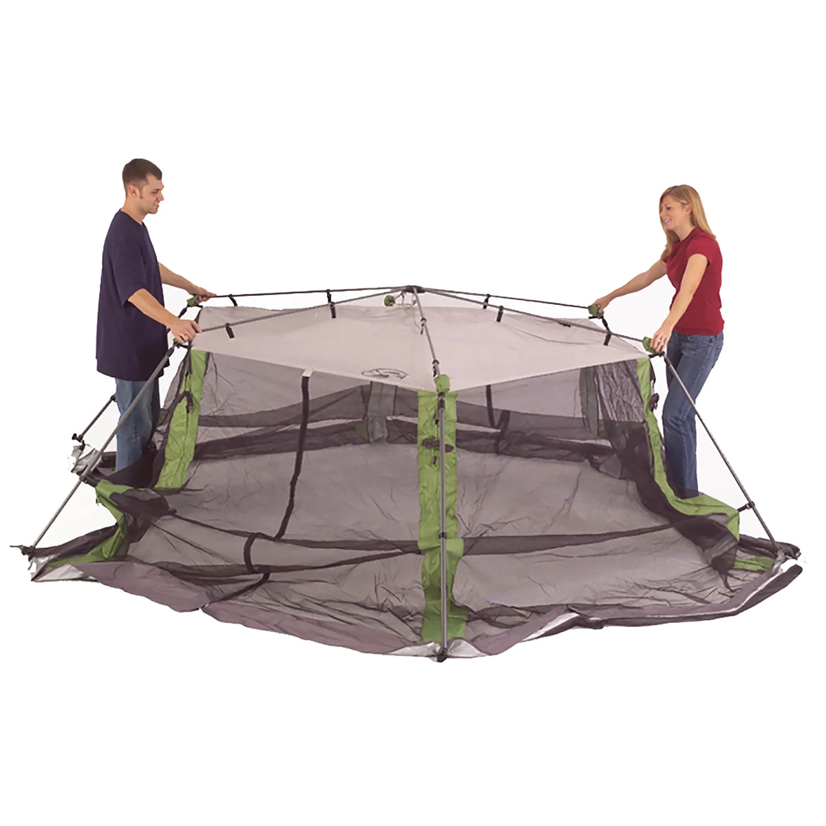 Coleman® Screen House Canopy Sun Shelter Tent with Instant Setup, 1 Room, Green