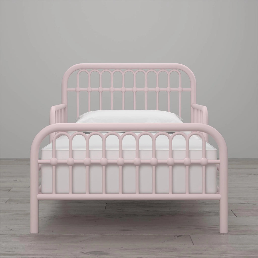 Little Seeds Monarch Hill Ivy Metal Toddler Bed, Gold