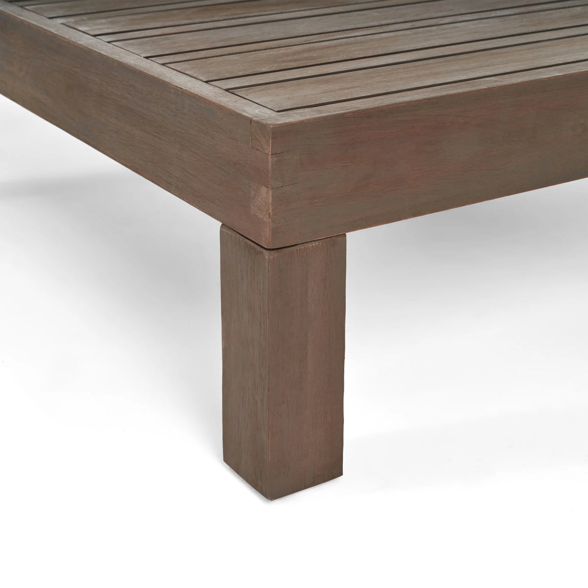 Kaena Acacia Wood Outdoor Coffee Table, Teak