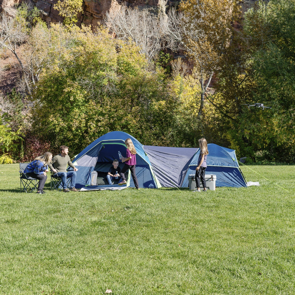 Ozark Trail 8 Person Dual Dome Tent - 17ft. x 9ft. - 21.89 lbs.