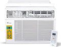 Senville 10,000 BTU Window Air Conditioner, Cools up to 450 sq. ft., Easy to Use, Washable Filter