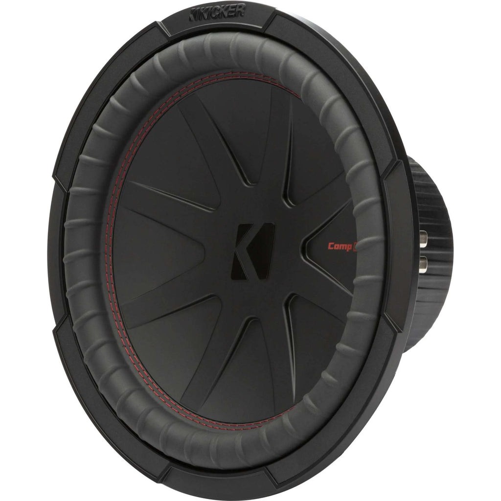 Kicker 48CWR122 CompR 12" Subwoofer, DVC, 2-ohm - Includes Speaker Wire