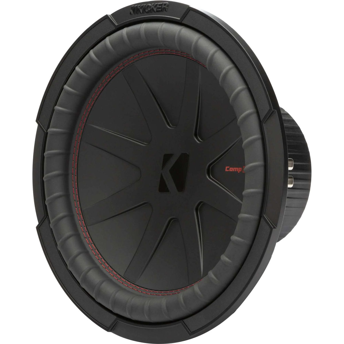 Kicker 48CWR122 CompR 12" Subwoofer, DVC, 2-ohm - Includes Speaker Wire