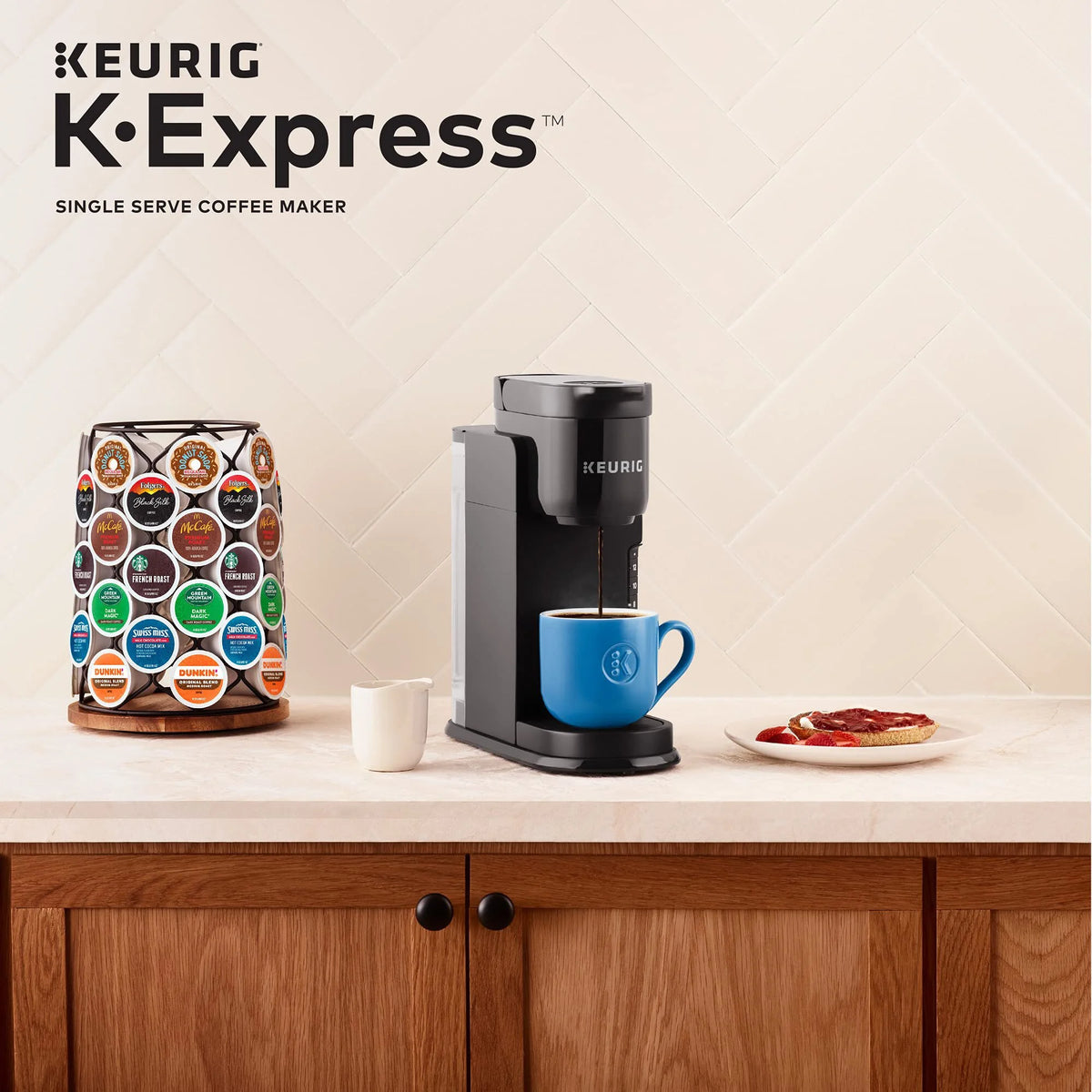 Keurig K-Express Coffee Maker, Single Serve K-Cup Pod Coffee Brewer