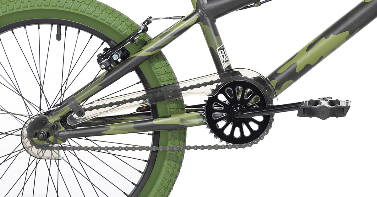Kent Bicycles 20" Incognito Boy's BMX Child Bicycle, Green Camouflage