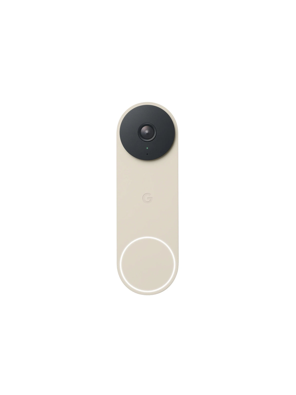 Google Nest Doorbell (Wired, 2nd gen) - Video Doorbell Camera - Doorbell Security Camera - Snow