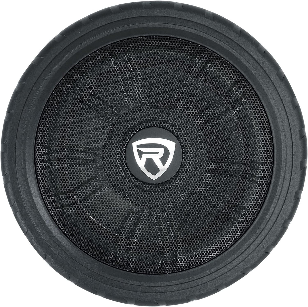 Rockville WHEEL OF BASS 8" Slim Under-Seat Powered Truck/Car Audio Subwoofer Sub