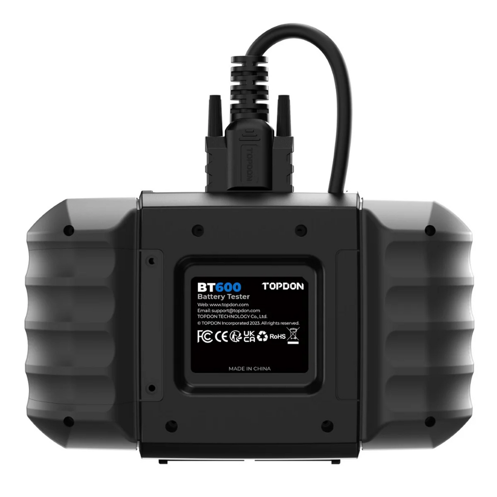 Topdon BT600 - 12V Battery & 12V/24V System Tester w/Built-in Printer