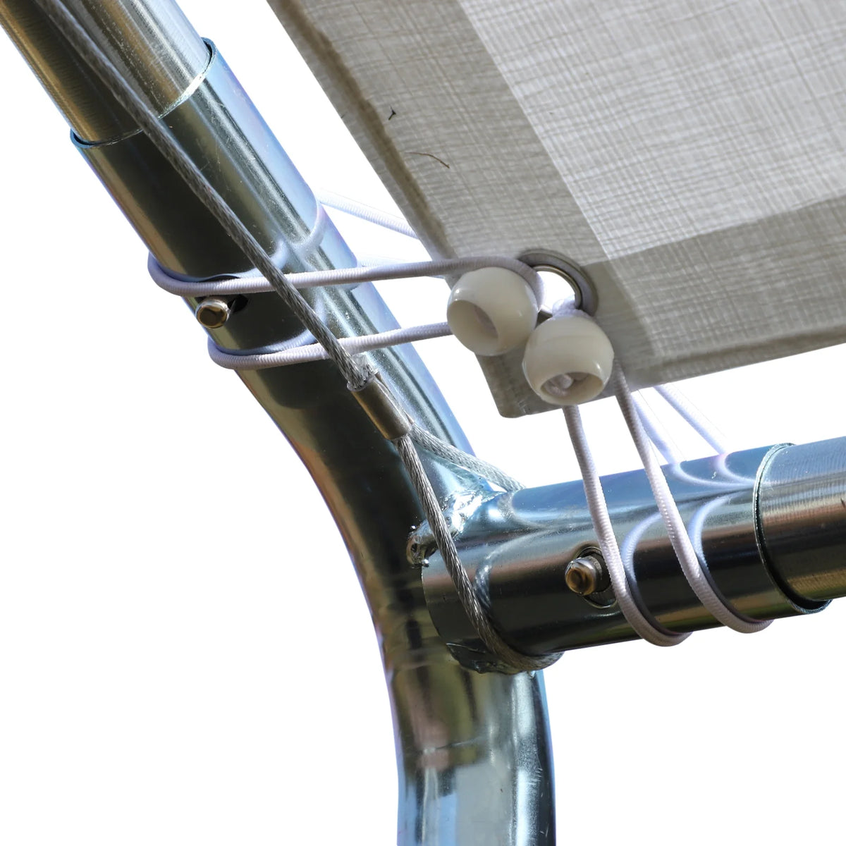 Outsunny 10'x20' Carport Heavy Duty Galvanized Car Canopy with Included Anchor Kit, 3 Reinforced Steel Cables, Grey