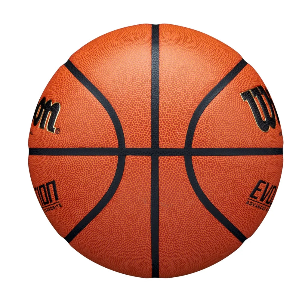 Wilson Evolution Baloncesto de Juego Interior - Negro, Talla 7 - 29,5"