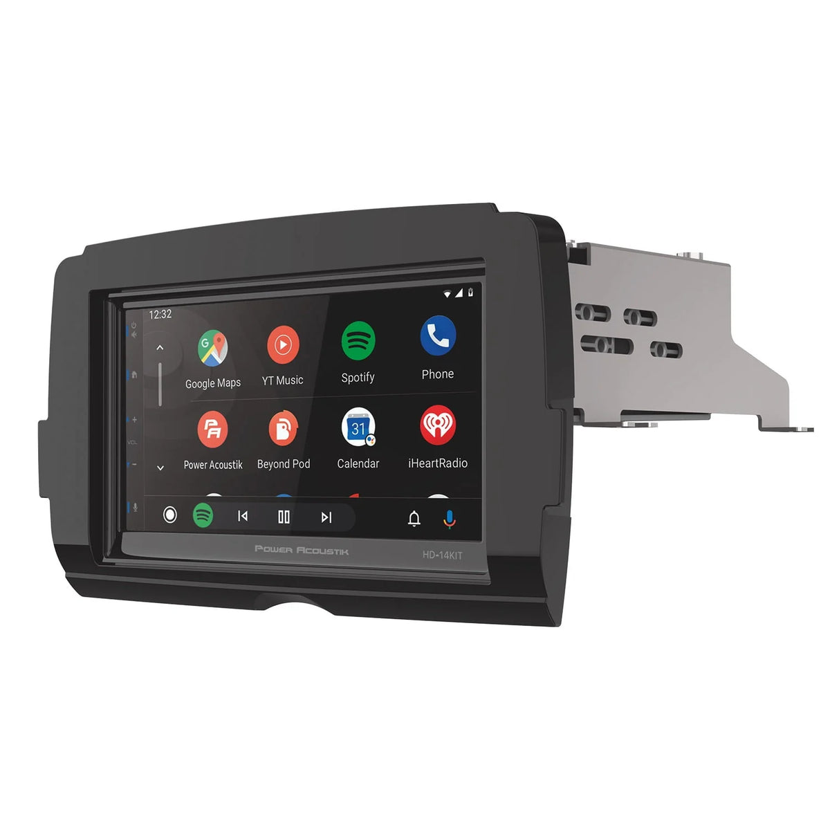 Harley-Davidson 7" Apple CarPlay/Android Auto Head Unit for 2014+ Touring Motorcycles by Power Acoustik