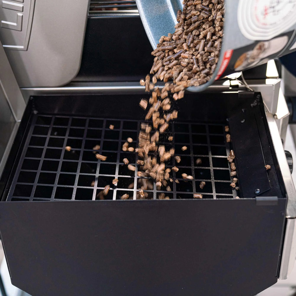 Gas Grill and Wood Pellet Smoker Combo, WiFi and Bluetooth Control Technology