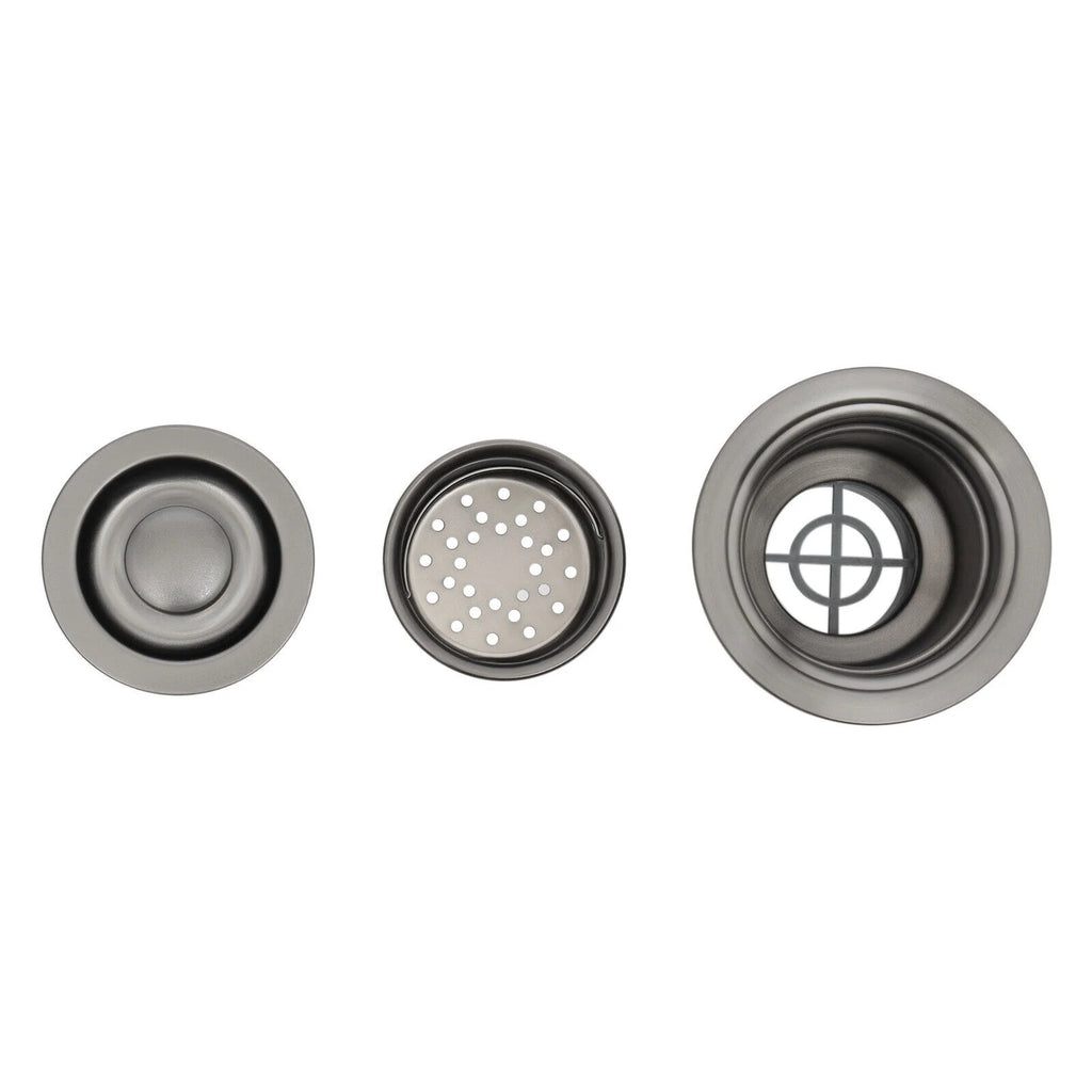 Modern Drop in Bar Sink, Single Bowl Kitchen Sink with Foldable Faucet, Black Nano 304 Stainless Steel Utility Sink for Compact Kitchen Commercial Hotel RV Laundry