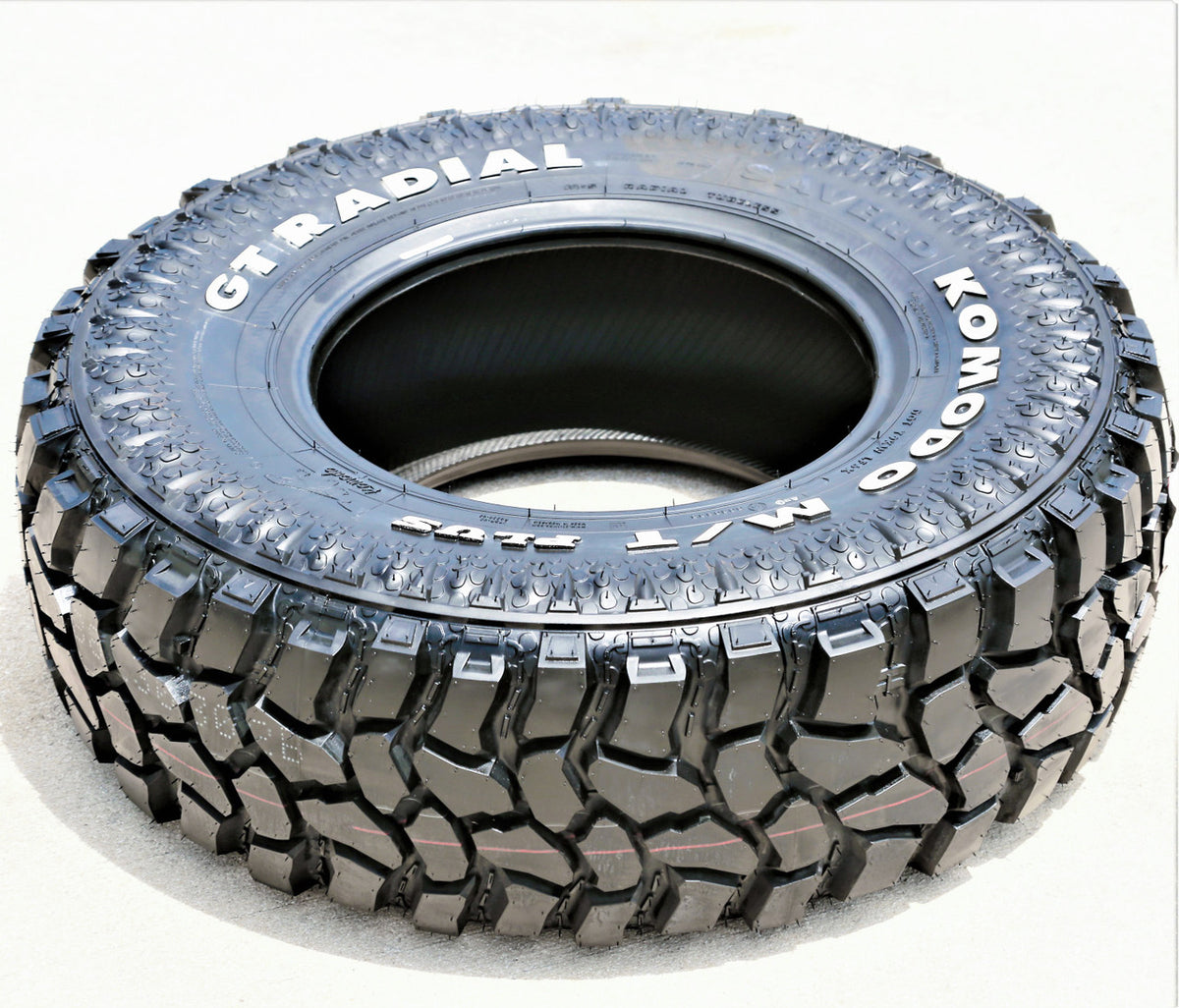 GT Radial Komodo MT Plus Mud Terrain LT265/75R16 112/109Q C Light Truck Tire