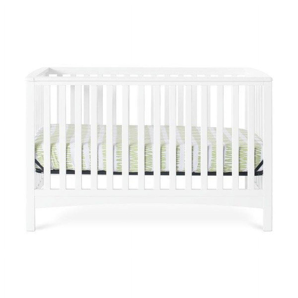 Child Craft London 4-in-1 Convertible Crib. Baby Crib Converts to Day Bed. Toddler Bed and Full Size Bed. 3 Adjustable Mattress Positions. Non-Toxic. Baby Safe Finish (Matte White)