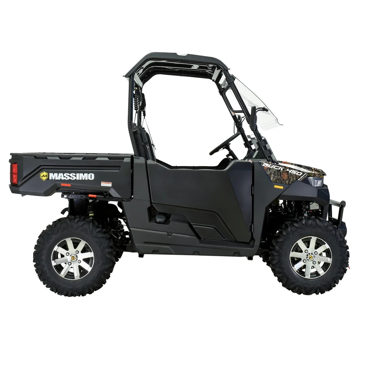 Massimo Buck 450 Side by Side UTV, EFI, 4 Stroke, 325cc, 25.5 HP, 4X4, 3000lb Winch - Red