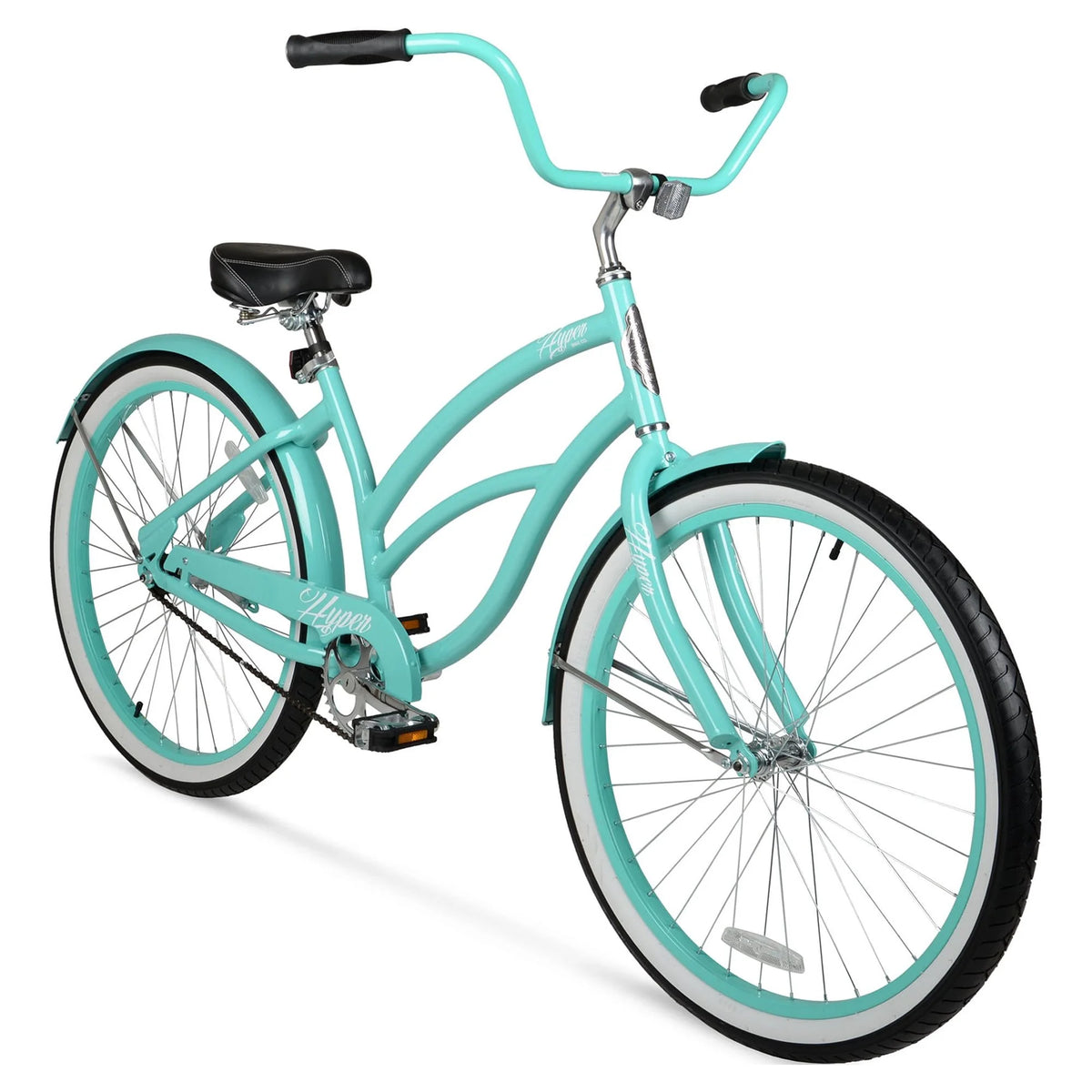 26" Hyper Bicycle Women's Beach Cruiser, Adult Ages 13+, Seafoam