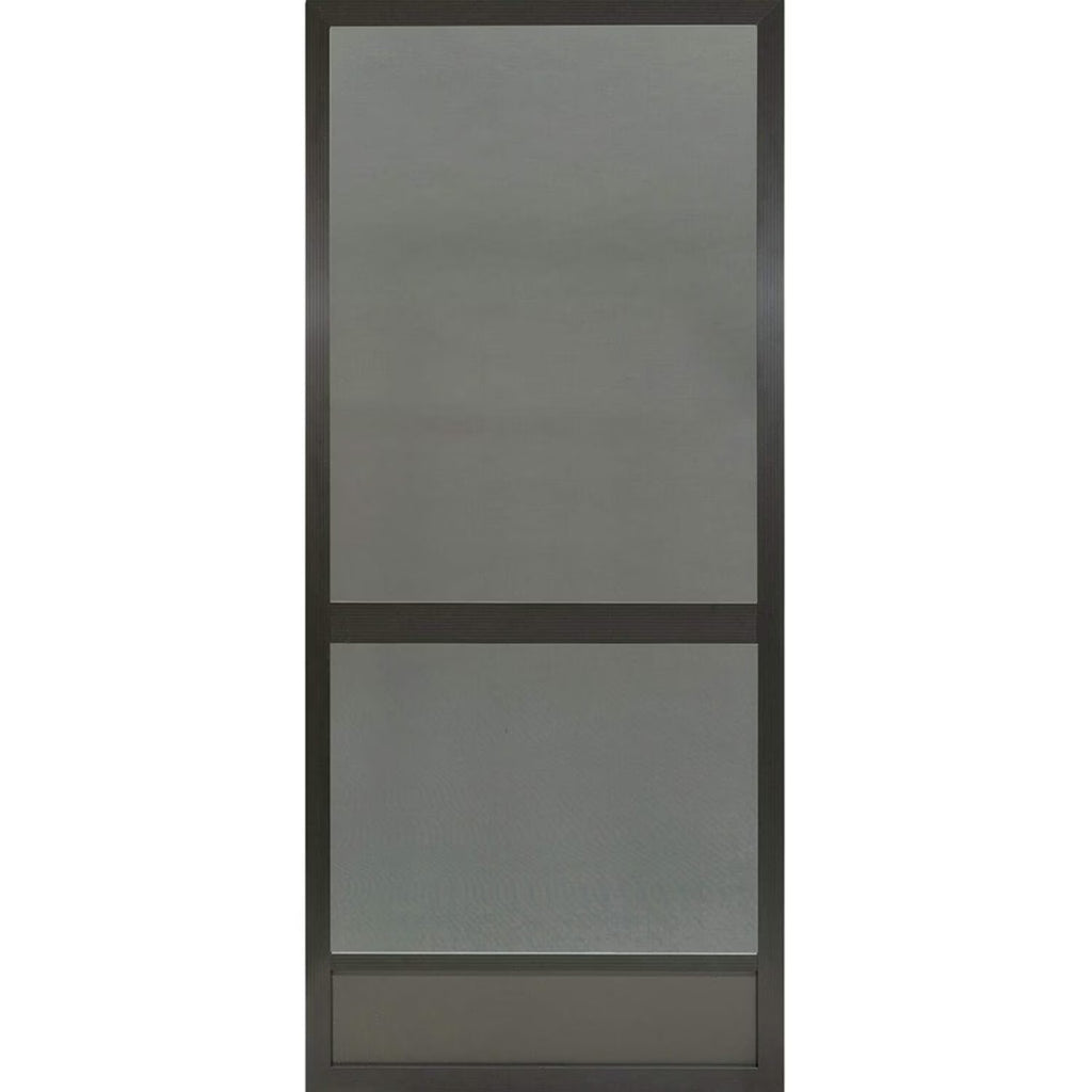 80 in. x 30 in. Canoe Creek White Aluminum Screen Door