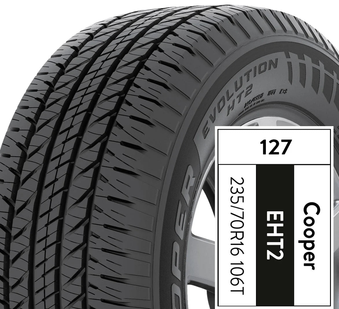 Cooper Evolution HT2 235/70R16 106T All-Season Tire