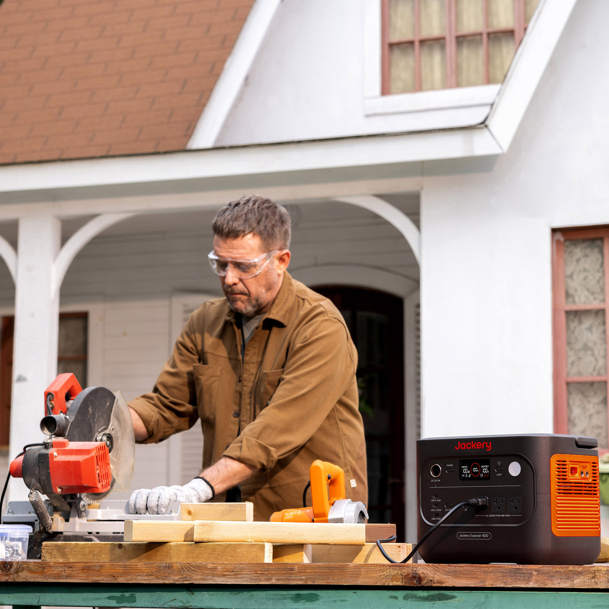 Jackery Explorer 1500 v2 Solar Generator with Solar Panel 100Air