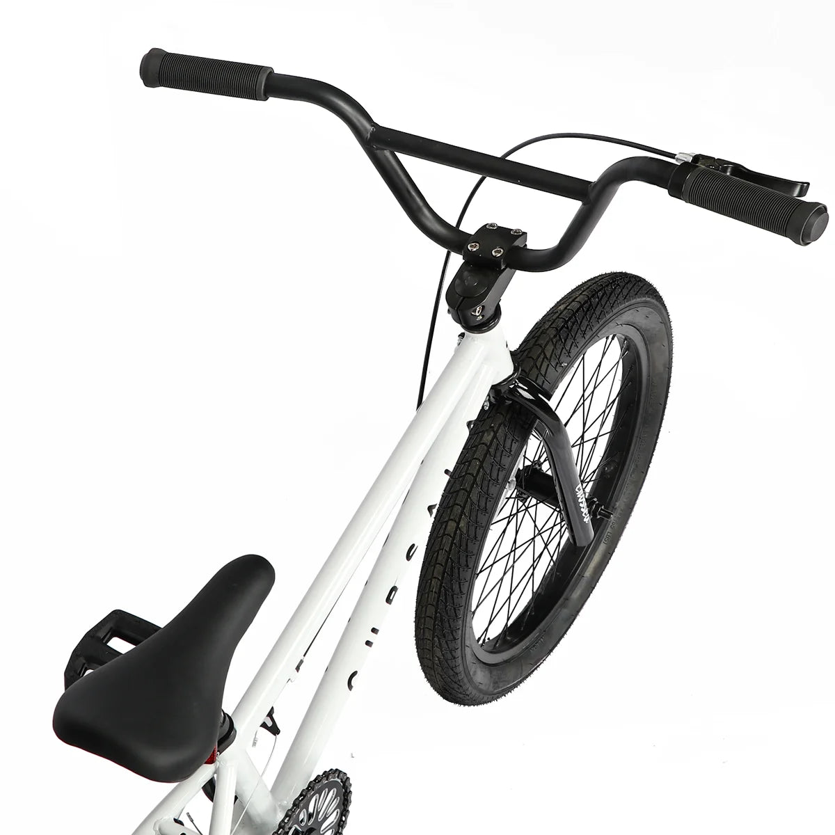 cubsala 20 in Freestyle BMX Kids Bike for Age 6-14 Years Old Boys Girls , Black & Green