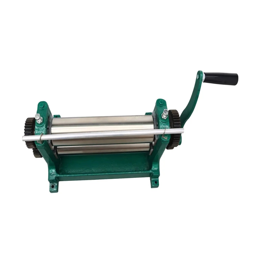 Beeswax Foundation Milling Machine Manual Bee Wax Rollers Stamper Printing Machine 3.4inch Roller