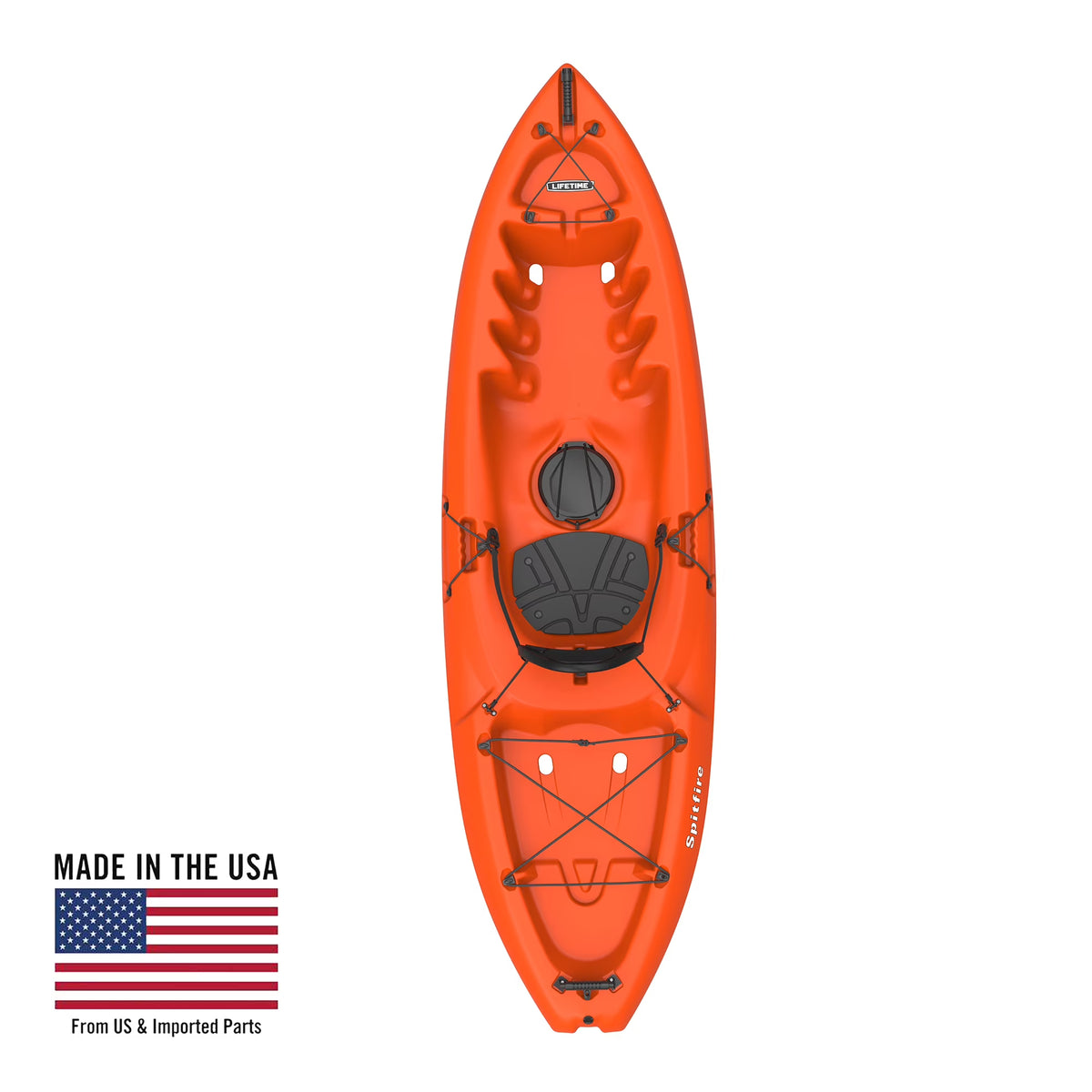 Lifetime Spitfire 8 ft Sit-On-Top Kayak, Lime Green (90245)
