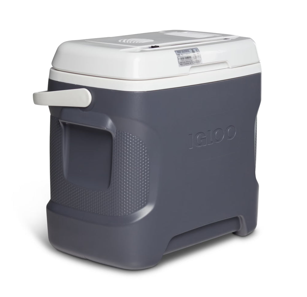 Igloo 28 qt Thermoelectric Cooler, Gray