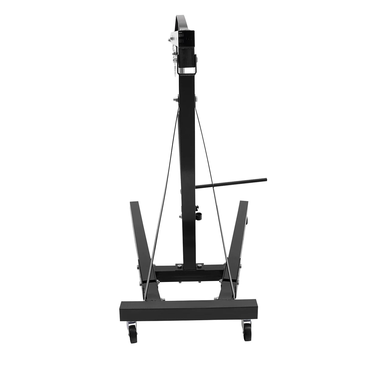 Folding Hydraulic Crane with Wheels for Workshops, Warehouses, Wharves to Move Gas Engines and Some Smaller Diesel Engines