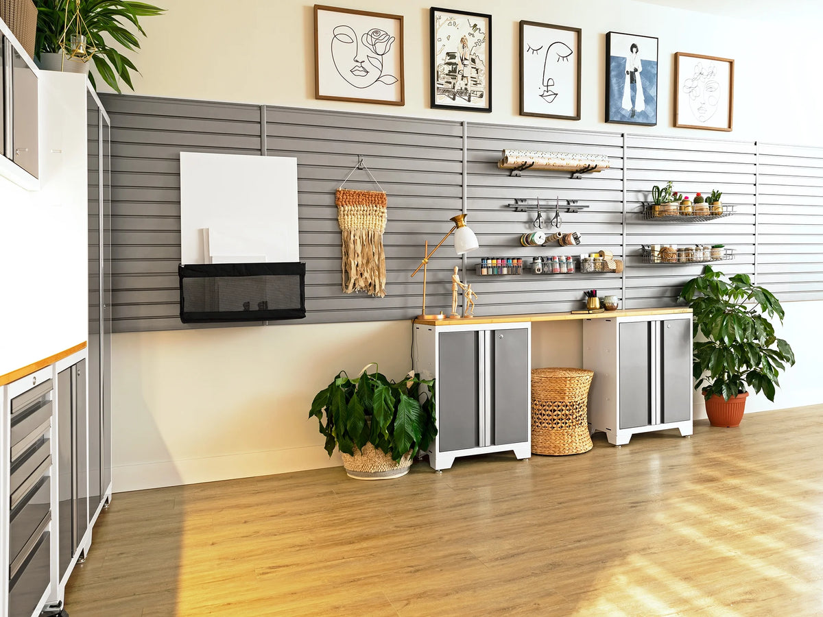 NewAge Products Bold Series 9-Piece Garage Storage Cabinet Set