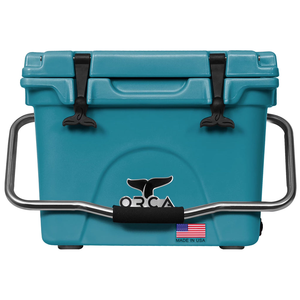 ORCA 20 Quart Hard Side Cooler Insulated Ice Chest, Starboard Blue