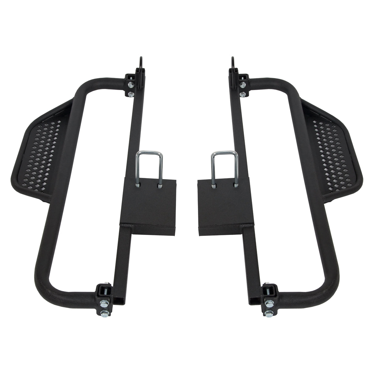 Kojem Steel Armor Nerf Bars With Brackets Step Down for Club Car DS Golf Carts 1982-UP (will not fit 2004-Up Club Car ��