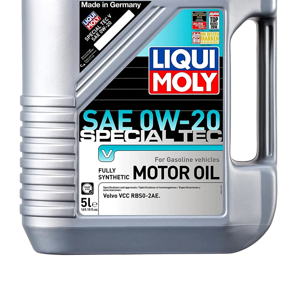 Liqui Moly 20200 SAE 0W-20 Special Tec V Motor Oil Pack of 5