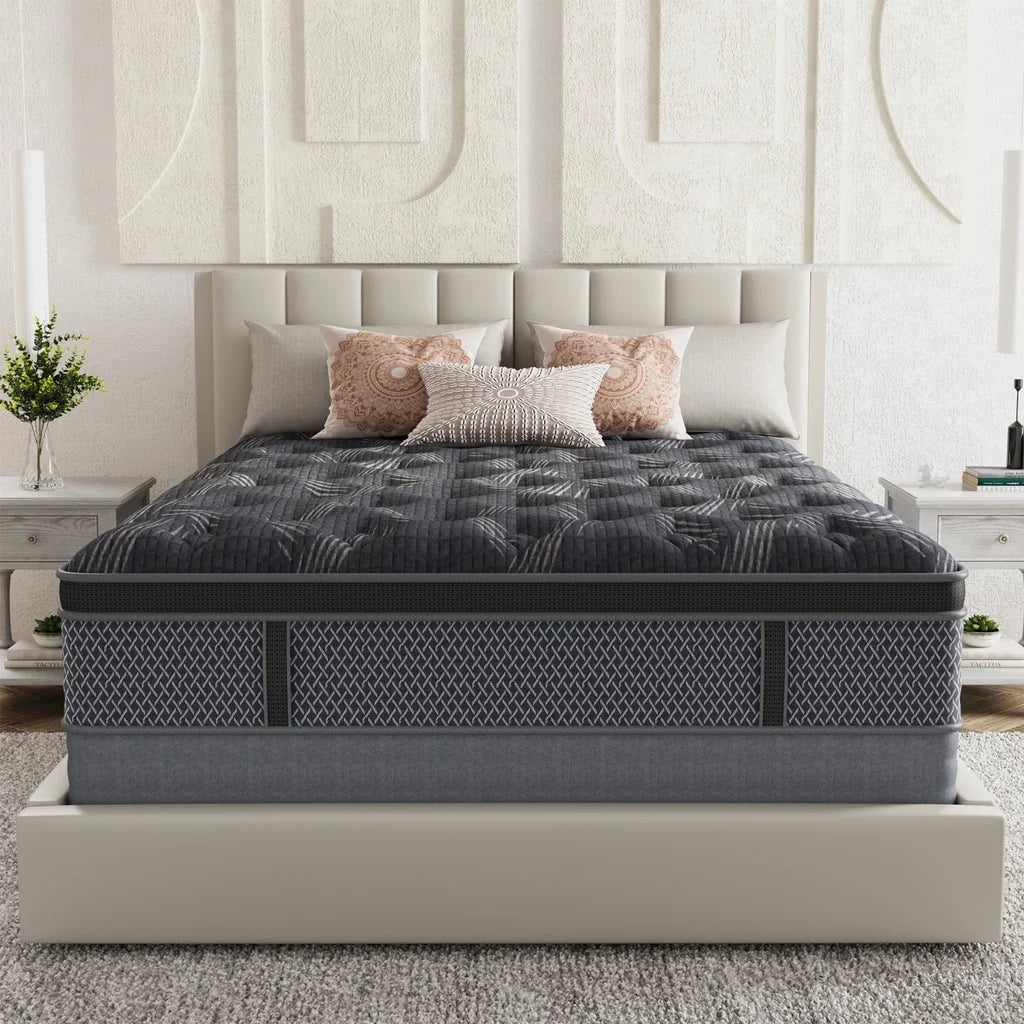 BEHOST Twin Mattress 10 inch, CertiPUR-US Certified Eco-Friendly Twin Memory Foam Mattress, Motion-Free Pocket Springs Hybrid Mattress Twin Size
