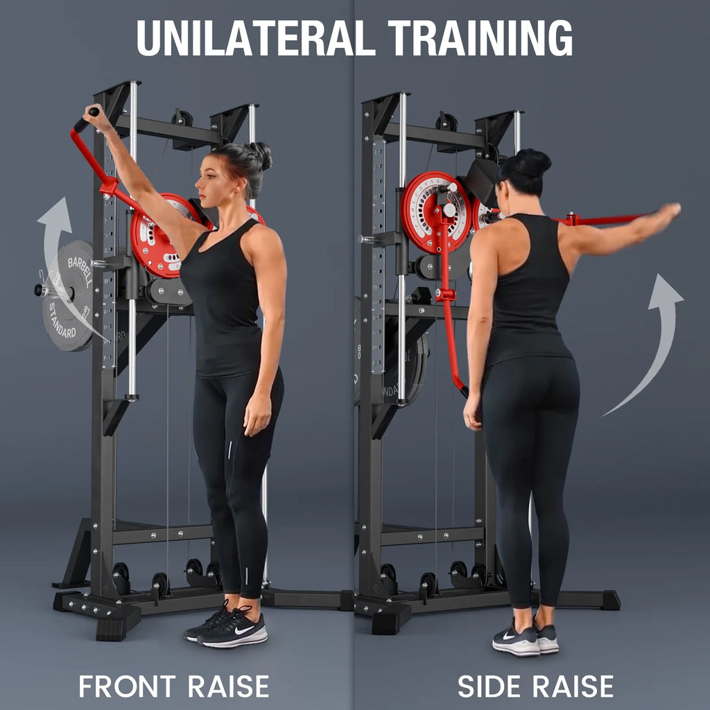 Syedee Stretch Machine, Full Body Stretching Equipment for Flexibility Training, Adjustable Leg Stretcher Machine, Lower Back Stretcher, Flexibility Trainer for Home Gym, Improve Mobility & Posture