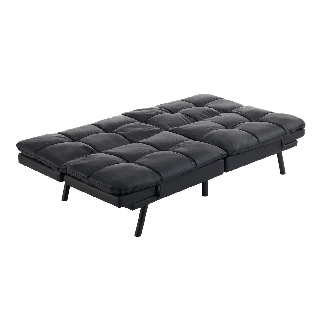 Mainstays Memory Foam Futon with 72",Black