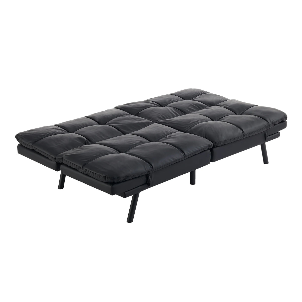 Mainstays Memory Foam Futon with 72",Black